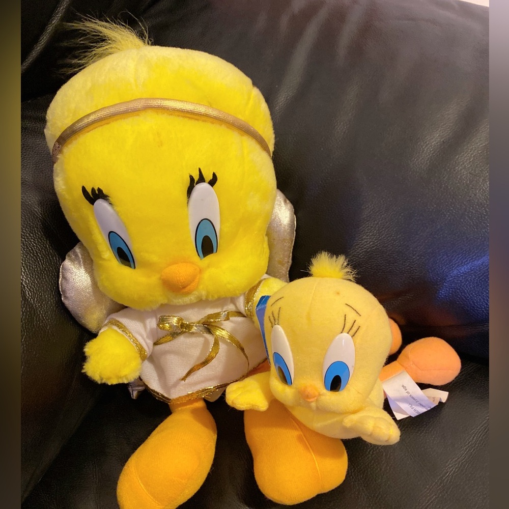Looney tunes tweety bird plush 2pcs